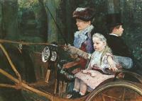 Cassatt, Mary - Woman and Child Driving